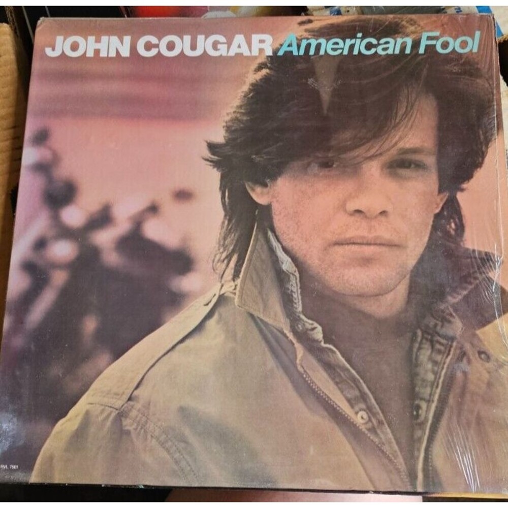 12" Vinyl Record - John Cougar - American Fool - Riva Records - 1982 - Excellent